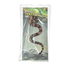 칠점사 뱀 피규어 자연학습 파충류 모형 장난감 yss+51440Pt