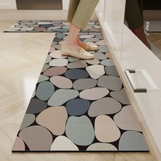 인테리어 싱크대 다용도 PVC 주방매트 45x70cm, 1개, P. 60일 보증