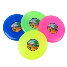 어린이 동그란부메랑 멀리가는 원형 플라스틱 원반 던지기, 1개