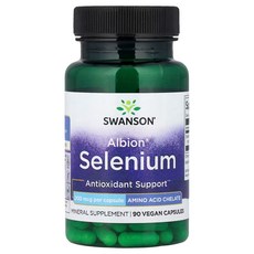 스완슨 알비온 셀레늄 200mcg 90캡슐 Swanson, 90정, 3개