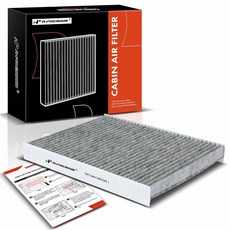 A-Premium 활성탄 포함 캐빈 에어 필터 현대 산타페 2009-2011 및 기아 쏘렌토 2011-2015와 호환 교체 # 971331U000, A-Premium 활성탄 포함 캐빈 에어 필터 현대 산