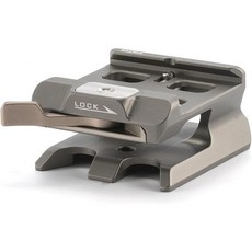 틸타 LWS 베이스플레이트 어댑터 타입 III 티타늄 그레이 | 맞춤 설계 ARCA 리시버 만프레트 호환 안전한 연결 가볍고 내구성 강함 TALBA3TG