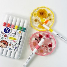 토단 하비 데코 만능펜 12색, 1개