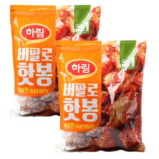 코스트코 하림 버팔로 핫봉 1kg 국내산 닭날개 버팔로핫봉 국내산 닭고기, 2개