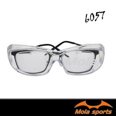 Mola sports 運動護目鏡 SA-6057，近視可戴防飛沫防風防沙防塵, 1個