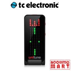 TC 일렉트로닉 [재고있음] TC Electronic 유니튠 클립 튜너 블랙 UNITUNE CLIP NOIR, 1개