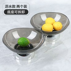 양배추 양상추 그릇 국그릇 유니크 웃긴 배추 볼 하나 핸드 국수 손잡이 접시, R. 배수 강화 모델 웨이브옵시디언 블랙x2