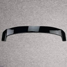 자동차스포일러 액세서리 튜닝 편리한접착 F20 F21 116i 118i 120i M135i M140i 2011 뒷 지붕 스포일러 캡 트렁크 립 윙 자동차 커버, Glossy Black