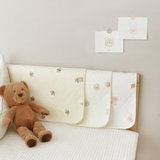 베이비앤아이 신생아 소프트 방수요 방수패드 침대패드, 대형방수요-라미, 1개