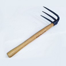 [S스트림] 청원대장간 쇠스랑 3발 나무자루 세발괭이 stream*022179001EA emo+50332Nz