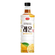 () 광야식품 레몬 베이스/쥬스/레몬수/원액/착즙/레몬즙/레몬액/학교/농축액/음료수/가게/레몬에이드, 1개, 970ml