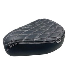 CT125 CT49 Diablo Custom Works Seat (Diamond Stripes Gray Thread) for Honda CT125 year 혼다, 1개