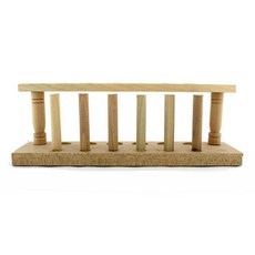 BH 시험관대 목재6구 시험관거치대