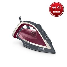 테팔 울트라글라이드 플러스 스팀다리미, 화이트 + 퍼플, FV5843K0