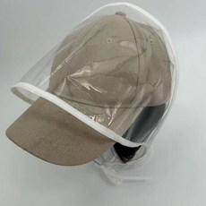 레인 방수 골프 헤드 보넷 모자 커버 1+1 우비, 색상 랜덤