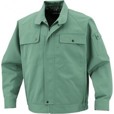 13451624 작업복 상의 S 사이즈 현장 공사 택배 CO-COS 코코스 에코블루종 P-4490, 아이비 그린