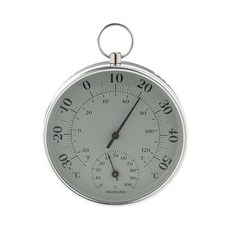 벽걸이 레트로 온습도 (실버) JT16rn87+5Fmu