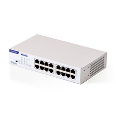 ELECOM 스위칭 허브 기가비트 1G 16포트 전원 내장 금속 하우징 조용한 팬리스 EHC-LG02-16, 상세페이지 참조, 상세페이지 참조