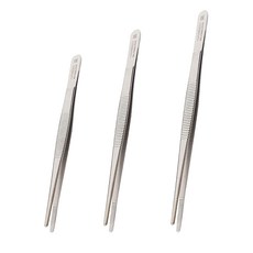 의료용 드레싱 핀셋 직 14cm + 16cm + 20cm 세트, 1개