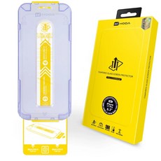 HODA iPhone 17系列 玻璃保護貼 亮面 霧面 防窺 AR抗反射 藍寶石 螢幕保護貼 附太空艙貼膜神器, 1個, 亮面玻貼 附太空艙,17Pro(6.3吋)