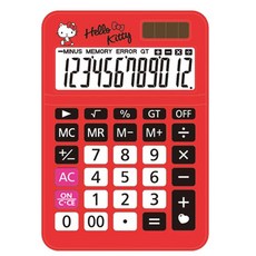 Kitty太陽能12位元計算機 KT-300, 1個