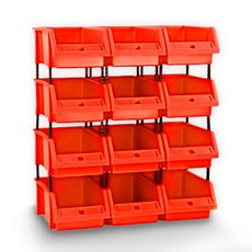 다용도 부품상자 연결대포함 부품박스 부품함 공구정리함, 1세트