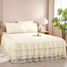 러빙랩 피앙새 로맨틱 스커트형 침대커버