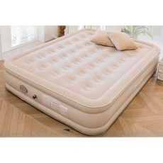 자동 매트리스 캠핑 에어 쿠션 싱글 더블 펌프 내장, 상세페이지 참고, 25cm 기본 + 2인 브라운 컬러