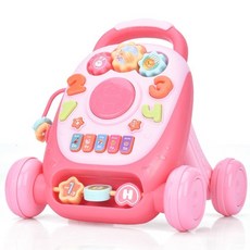 早教多功能音樂學習遊戲桌, 紅色學步車