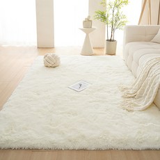 PPEAT 러그 사계절 고급 카펫 층간소음방지 극세사 포근한 터치미 털러그 침실 거실 카페트
