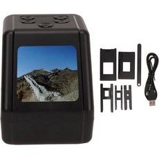 필름 스캐너 2인치 화면 64GB 메모리 카드 슬라이드 135 126 110 슈퍼 NOENN8mm 흑백 네거티브