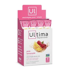 ULTIMA REPLENISHER 每日電解質沖泡飲 粉紅檸檬水口味 20條, 64g