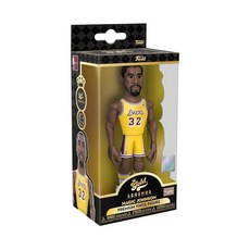 정품++ Funko 골드 12.7cm(5인치) NBA 레전드: 레이커스 - 매직 존슨(스타일은 다를 수 있음)