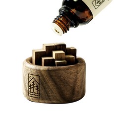 솔향가득 우드 디퓨저 편백오일 천연 아로마 오일 테라피, 1개, 10ml, 편백(타입02)