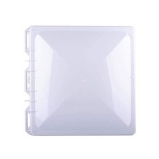 Swess Jensen 금속 지붕 통풍구용 RV 루프 벤트 커버 33cm x 33cm(13인치 x 13인치) 모터홈 루프 벤트 커버 캠퍼 트레일러에 적합, 1개