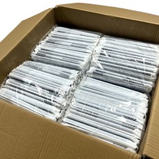 【Virnova】竹纖維紙吸管 現貨 隔日出貨 整箱裝 尖口 單獨紙包 12x220mm 生物可分解 環保吸管, 1個, 【黑】2000支/箱, 2000支/箱