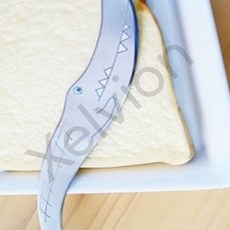 트레분 악어 나이프 식탁버터디쉬 치즈커터 디저트나이프 버터칼