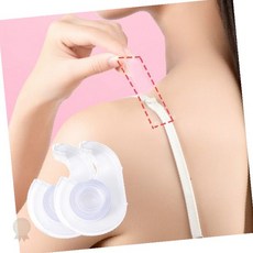패션테이프 의류 고정 양면 브이넥 안전핀 패션 가슴 방지 노출 투명 테이프 접착 없이, 1개