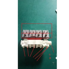 커피머신 전자밸브 교체용 부품 자판기 솔레노이드 밸브, 2. 6구 고압 원터치 타입