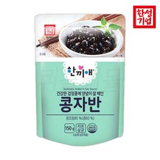 한성 한끼애 콩자반 150g 실온 검정콩조림 반찬 한끼 혼밥, 1개