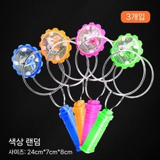 매직플라잉휠 크레이티브 매직팽이 집중력, 2개입 랜덤 발광 탑