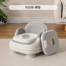 兒童坐便器 嬰兒 幼兒 廁所訓練便盆, 灰白色硬墊款