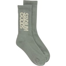 스타디움굿즈 인타르시아 로고 크루 양말