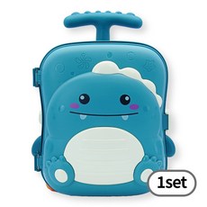 토이토 공룡 오리 캐리어 모래놀이 여행가방 샌드토이 장난감 세트, 02_공룡, 1개
