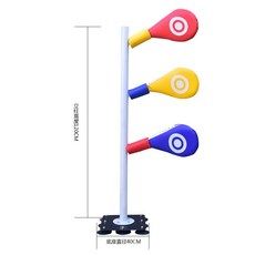 可開發票跆拳道腳靶多功能訓練靶立式不倒翁多位固定架兒童跆拳道訓練器材跆拳道靶, 吸盤3位腳靶, 1個