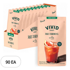 비비드스위트 제로 자몽 에이드, 190ml, 90개