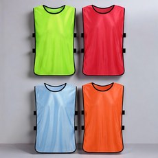 통풍 밴딩 축구 망사 팀조끼 풋살 유니폼 민소매 나시 조끼 상의 농구 스포츠 경기 운동회 체육대회 워크샵