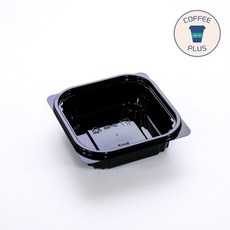 샐러드 용기 106 단품 100개 블랙 포장 용기