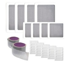 valor 紗網 特大型 4入+大型 4入+排水口紗網 25入+紗網修補膠帶 2入組, 1個