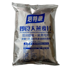 培特康 即食大燕麥片 1KG包裝 - 澳洲燕麥、高纖、免煮即食，健康早餐首選, 1kg, 1個